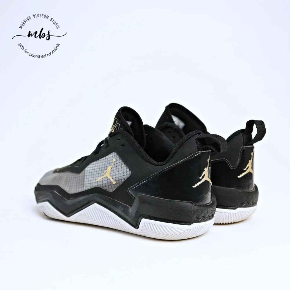 Nike Air Jordan One Take 4 Basketball Sneakers Black Gray Men 9.5